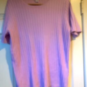 Cute lavender knit sweater